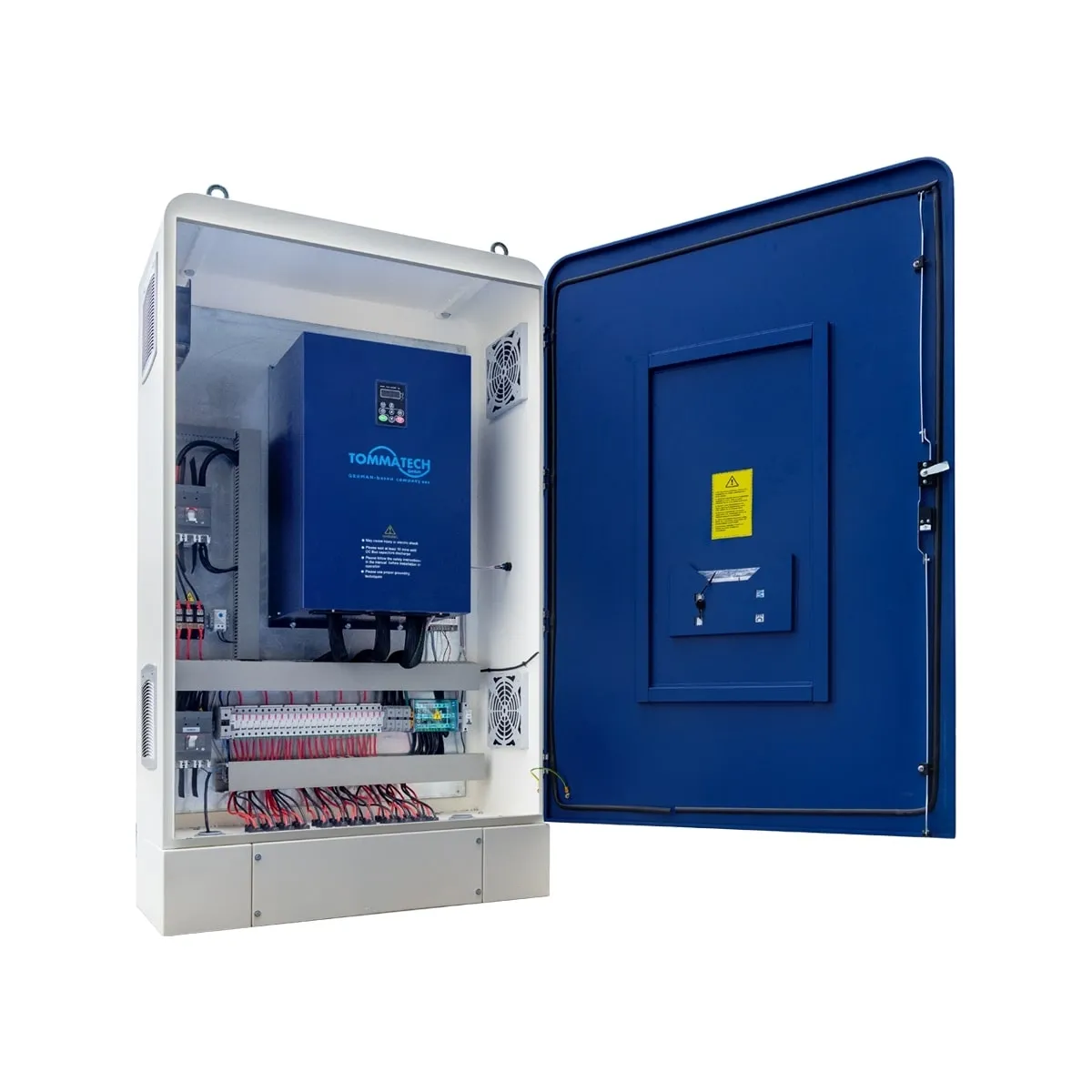 185kW Galvaniz DC/AC Hazır Sulama Kutusu